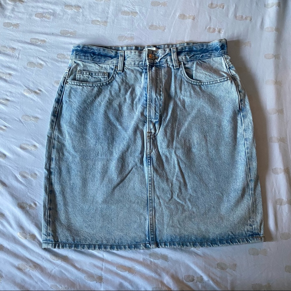 Denim skirt